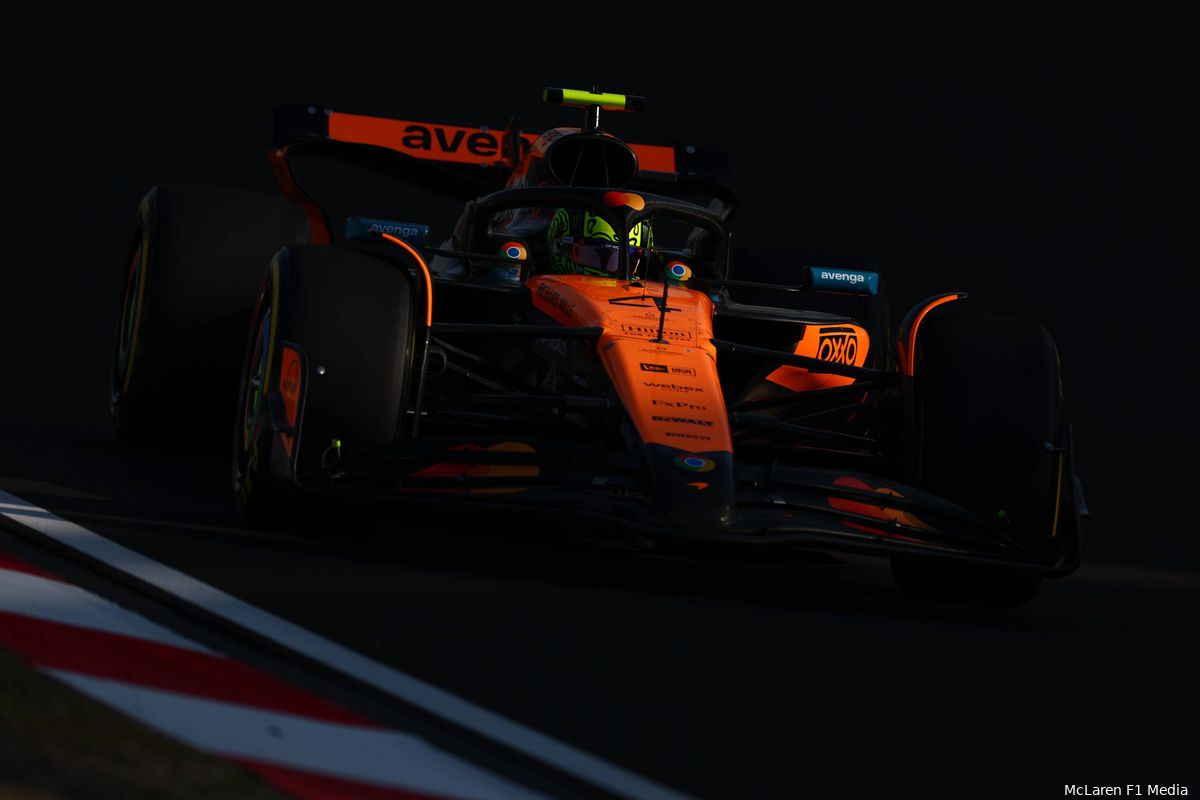 lando norris mclaren china sprintkwalificatie