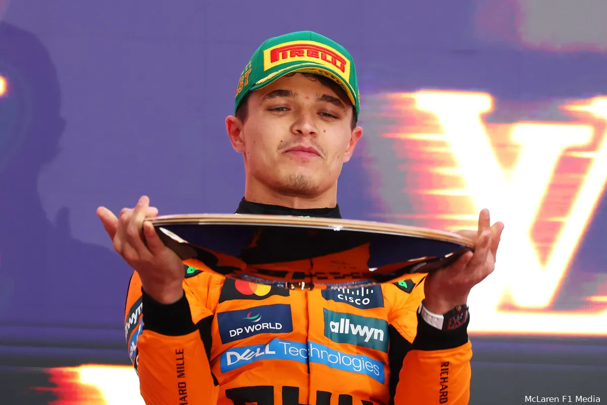 lando norris mclaren gp australie zondag 2025