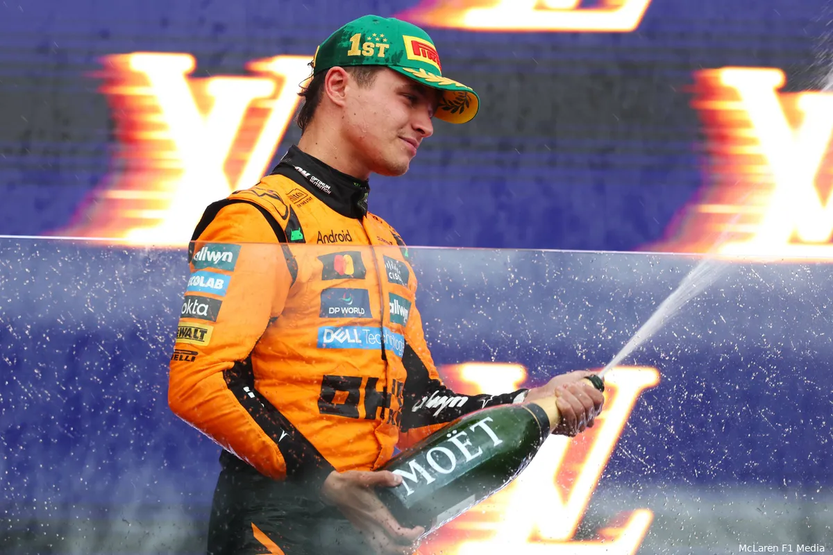 lando norris mclaren gp australie zondag 2025 9