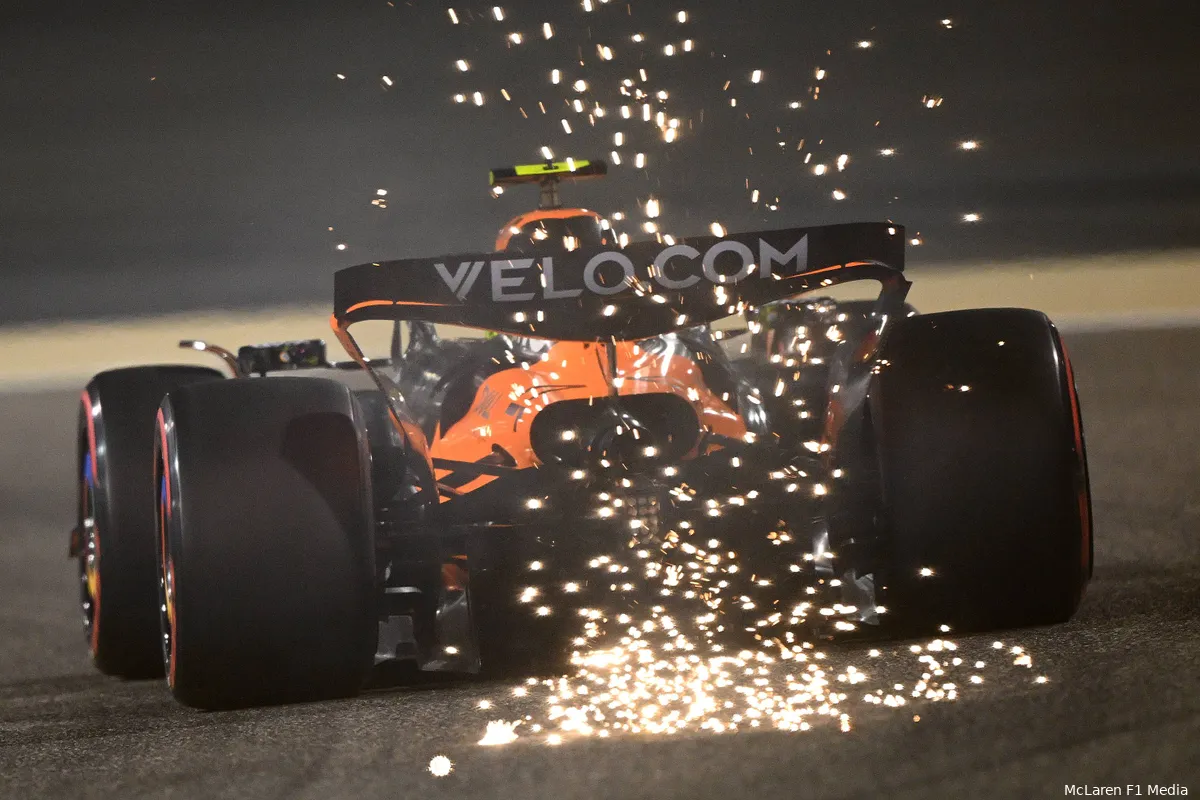 lando norris bahrein vrijdag mclaren 2025