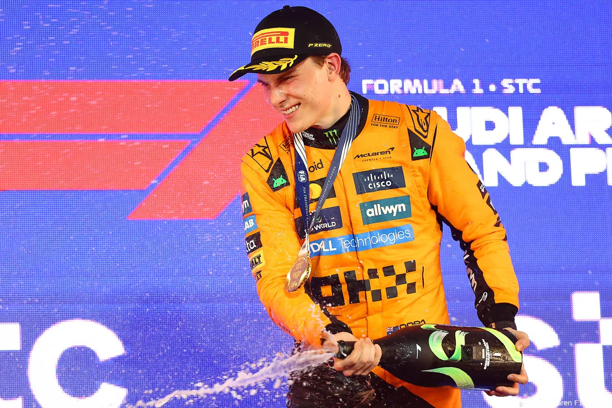 mclaren oscar piastri gp saoedi arabie 2025 zondag 5