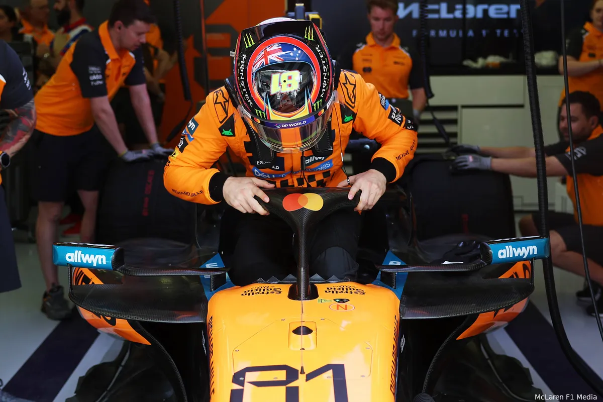 oscar piastri mclaren 2025 vrijdag bahrein