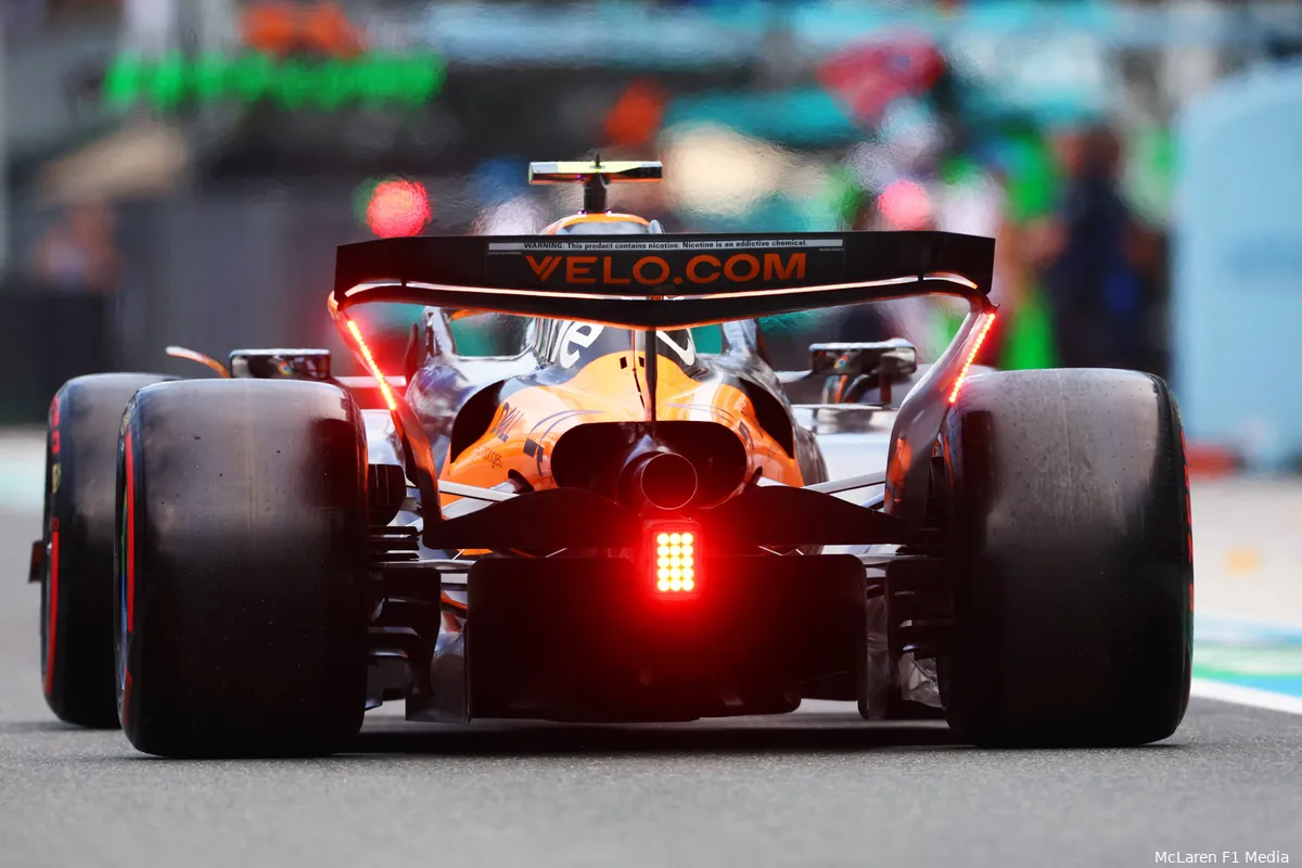 lando norris mclaren 2025 miami zaterdag kwalificatie