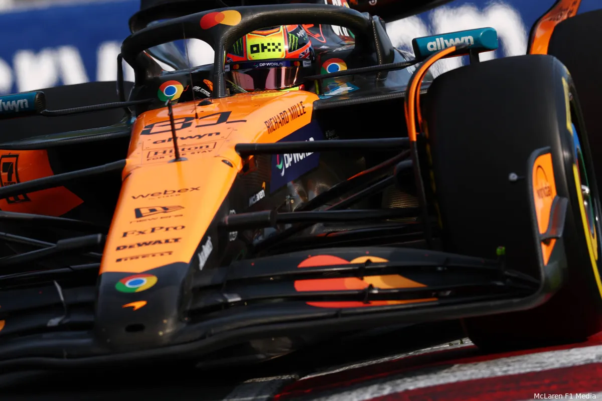 oscar piastri vrijdag canada 2025 mclaren