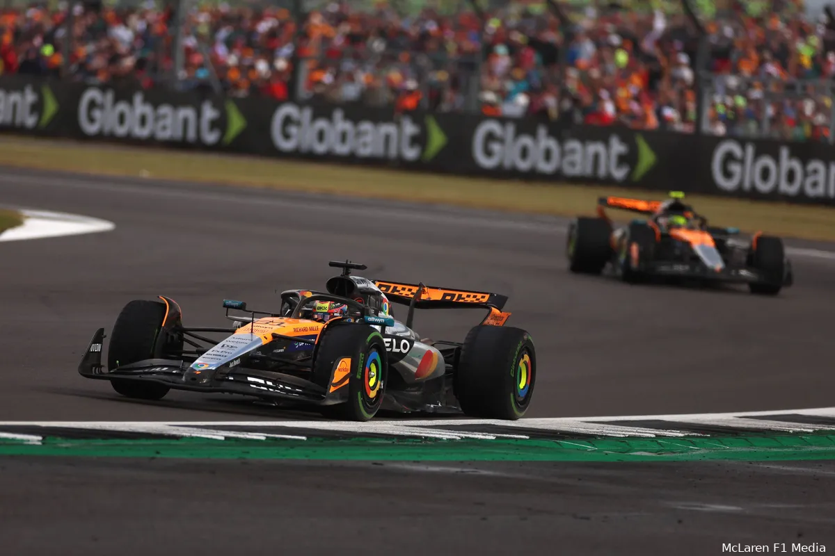 lando norris zondag silverstone mclaren win