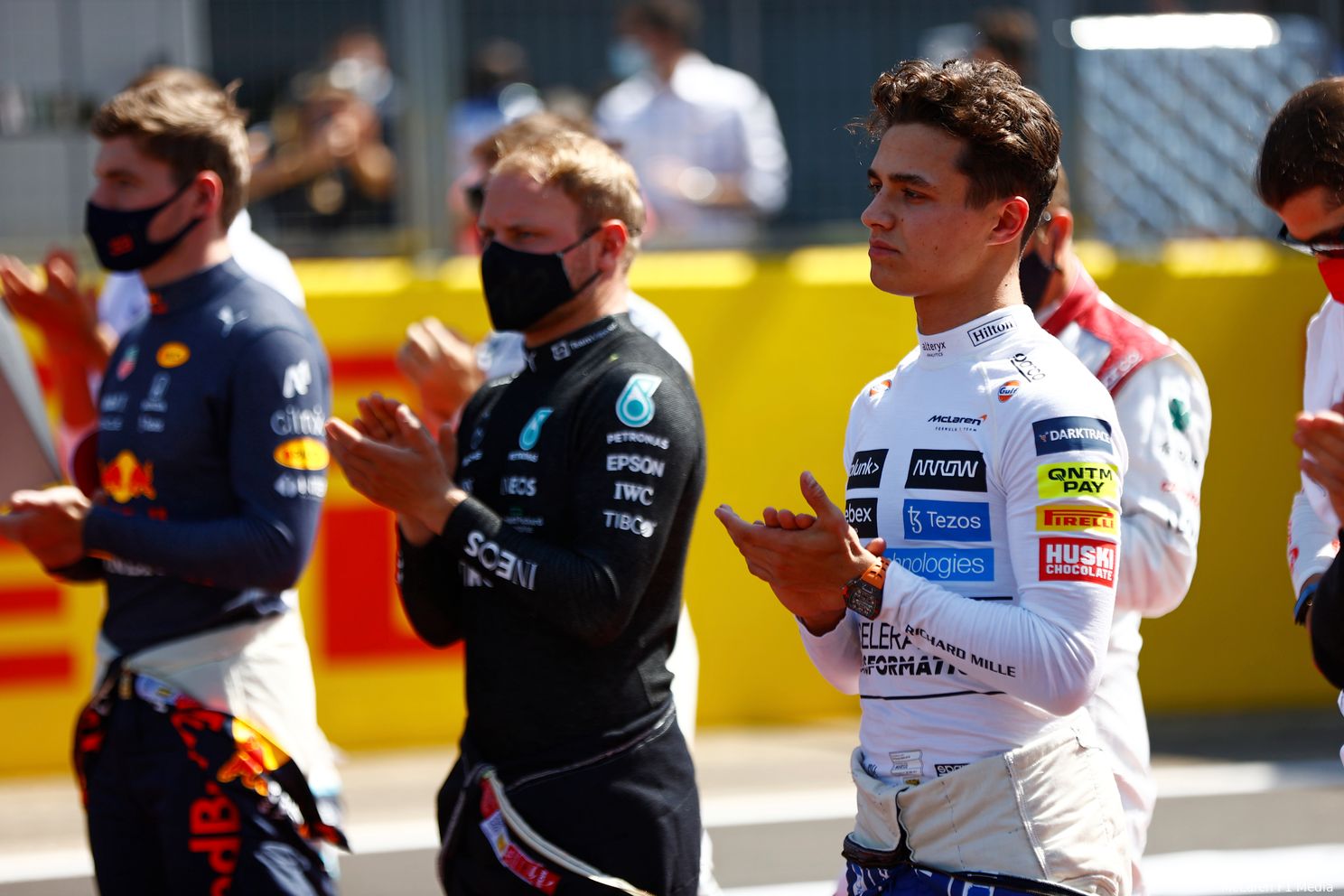 Lando Norris kan zich langzamerhand onder de vijf beste coureurs van de grid scharen. Hij neemt het in 2021 op tegen onder meer Max Verstappen en Valtteri Bottas. (Foto: McLaren F1 Media)