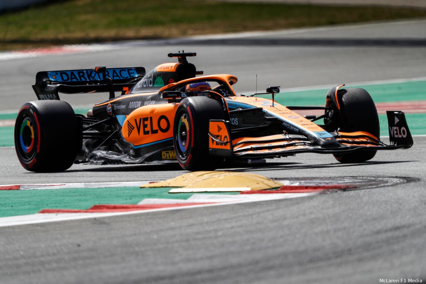 De MCL36 in actie onder de Spaanse zon.