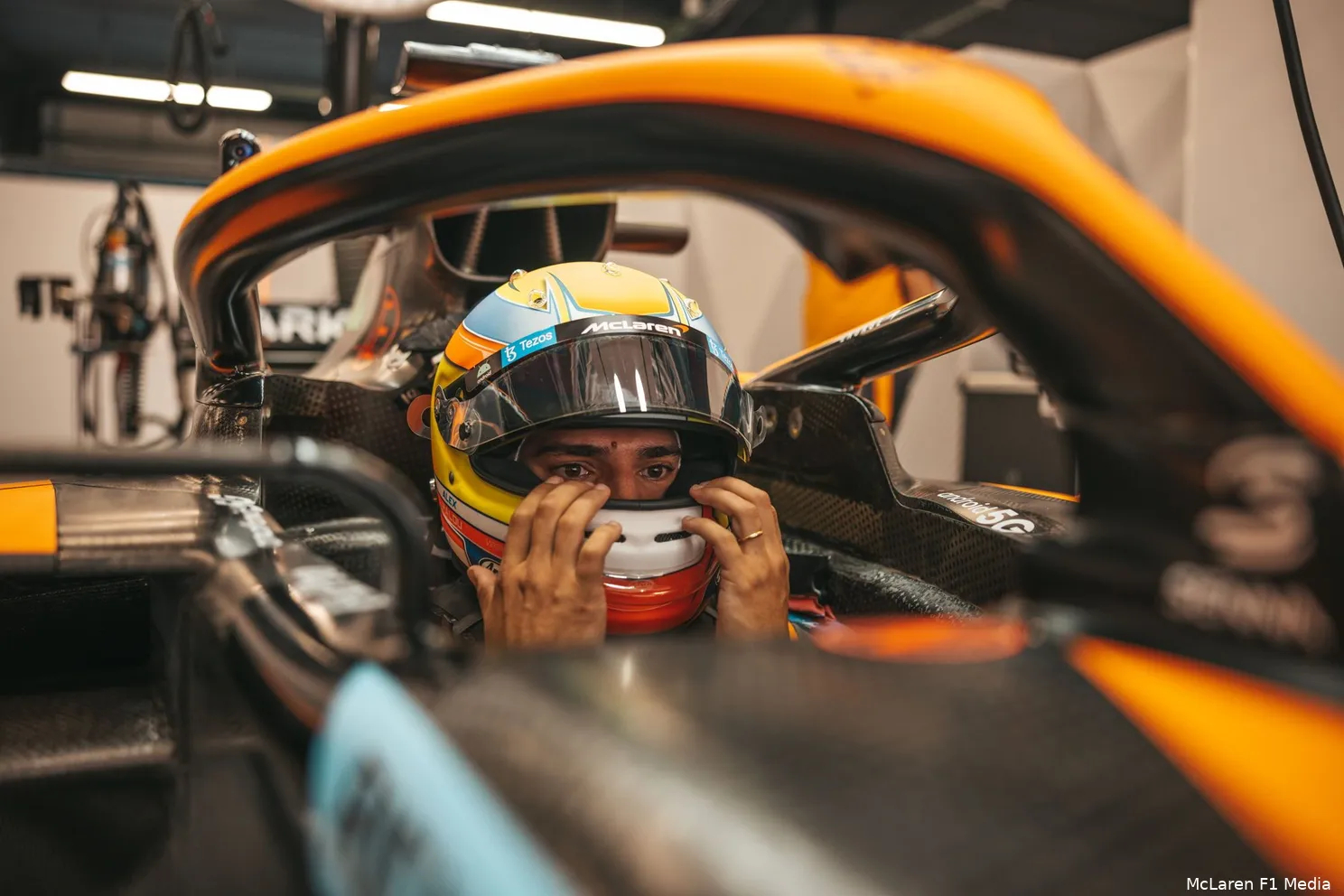 alex palou mclaren f1 barcelona indycar chip ganassi racing
