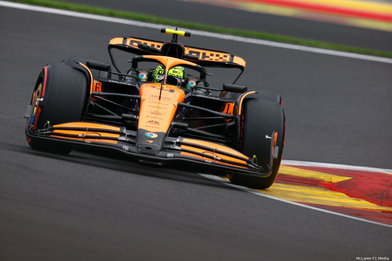 mclaren lando norris vt2 mclaren belgie