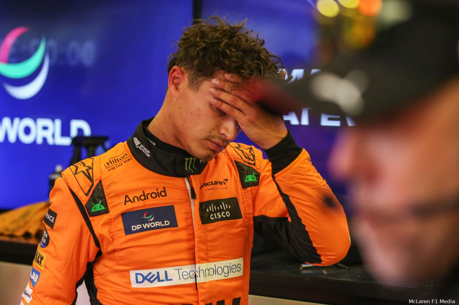 lando norris baal boos mclaren