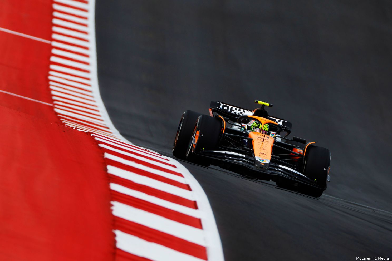 lando norris mclaren vrijdag usa sprintweekend cota mcl38