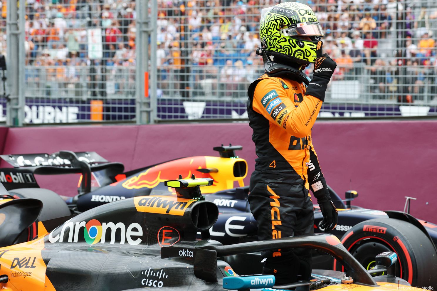 Windsor onder de indruk van 'briljante ronde': 'Dit was Lando Norris op zijn best'