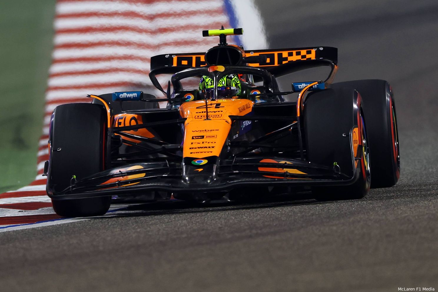 lando norris mclaren bahrein kwalificatie zaterdag 2025