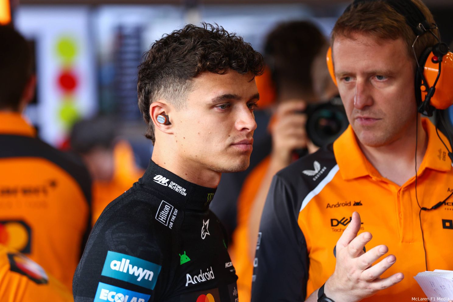mclaren lando norris gp saoedi arabie 2025 zaterdag 7