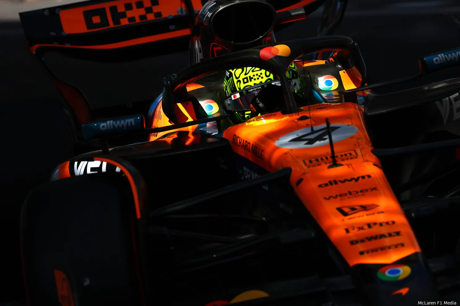 lando norris mclaren 2025 monaco gp 6