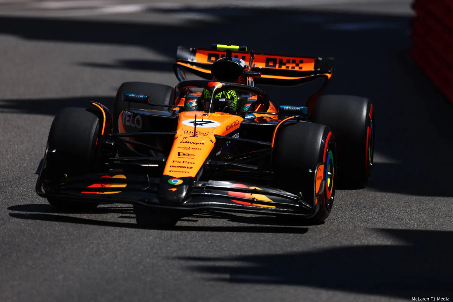 lando norris mclaren 2025 monaco gp 9