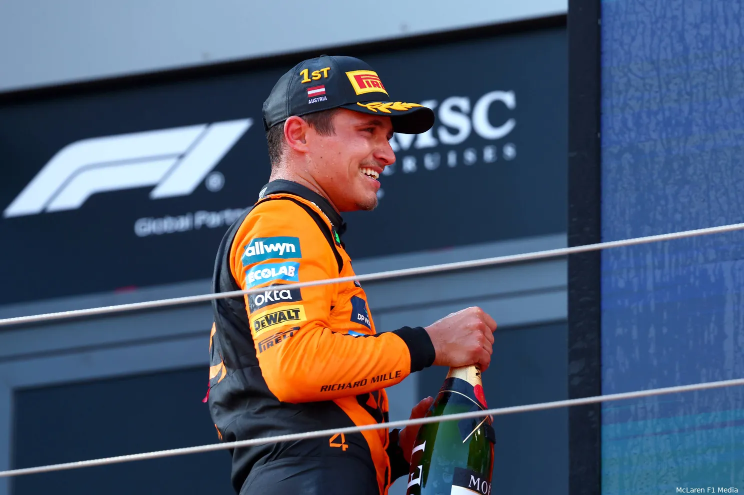 lando norris mclaren gp oostenrijk 2025 zondag 5