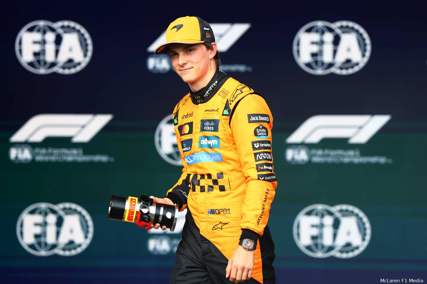 Piastri optimistisch over racekansen en positie Norris: ‘De lastigste pole van het jaar’