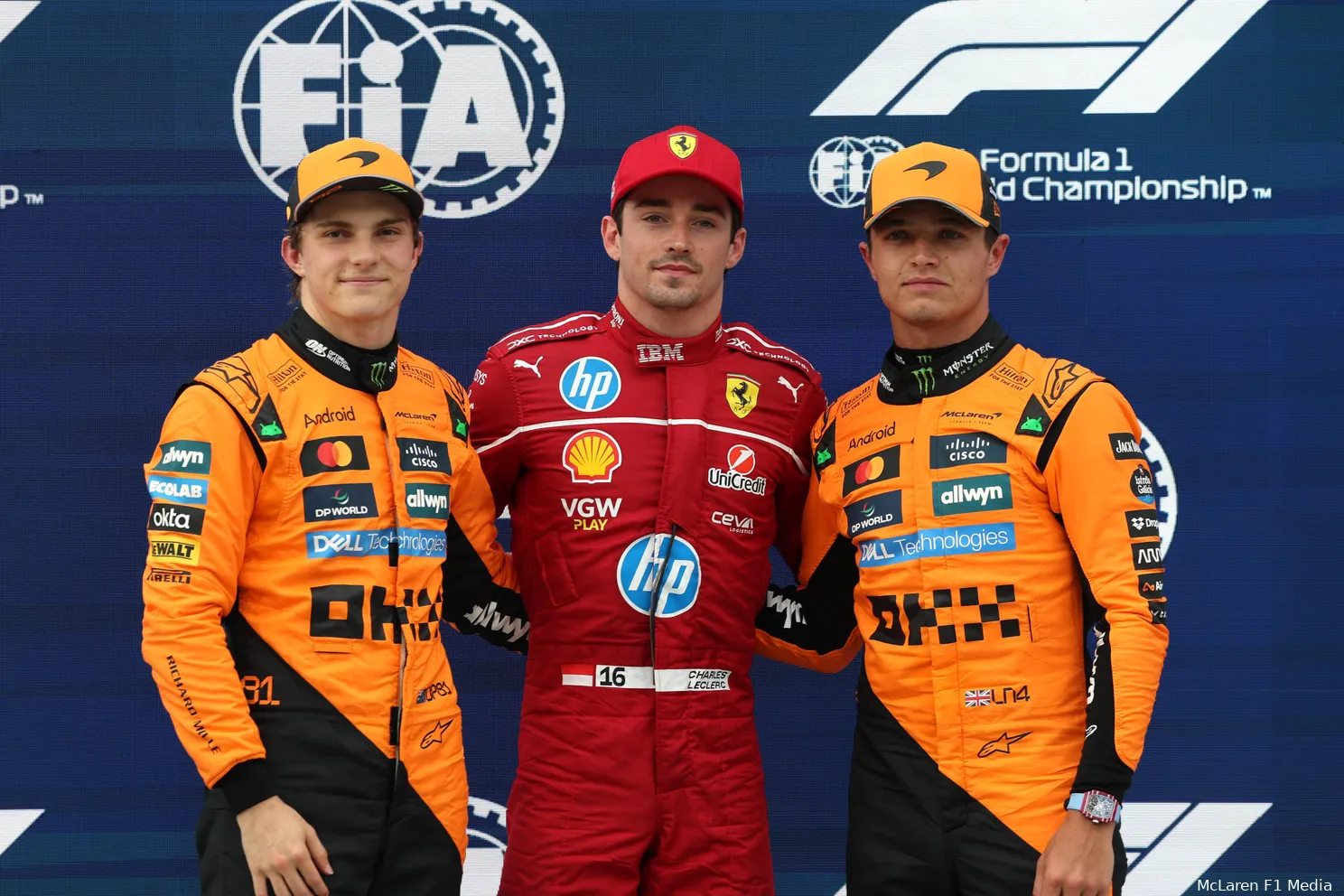 mclaren-lando-norris-oscar-piastri-charles-leclerc-ferrari-gp-hongarije-zaterdag-2025-2