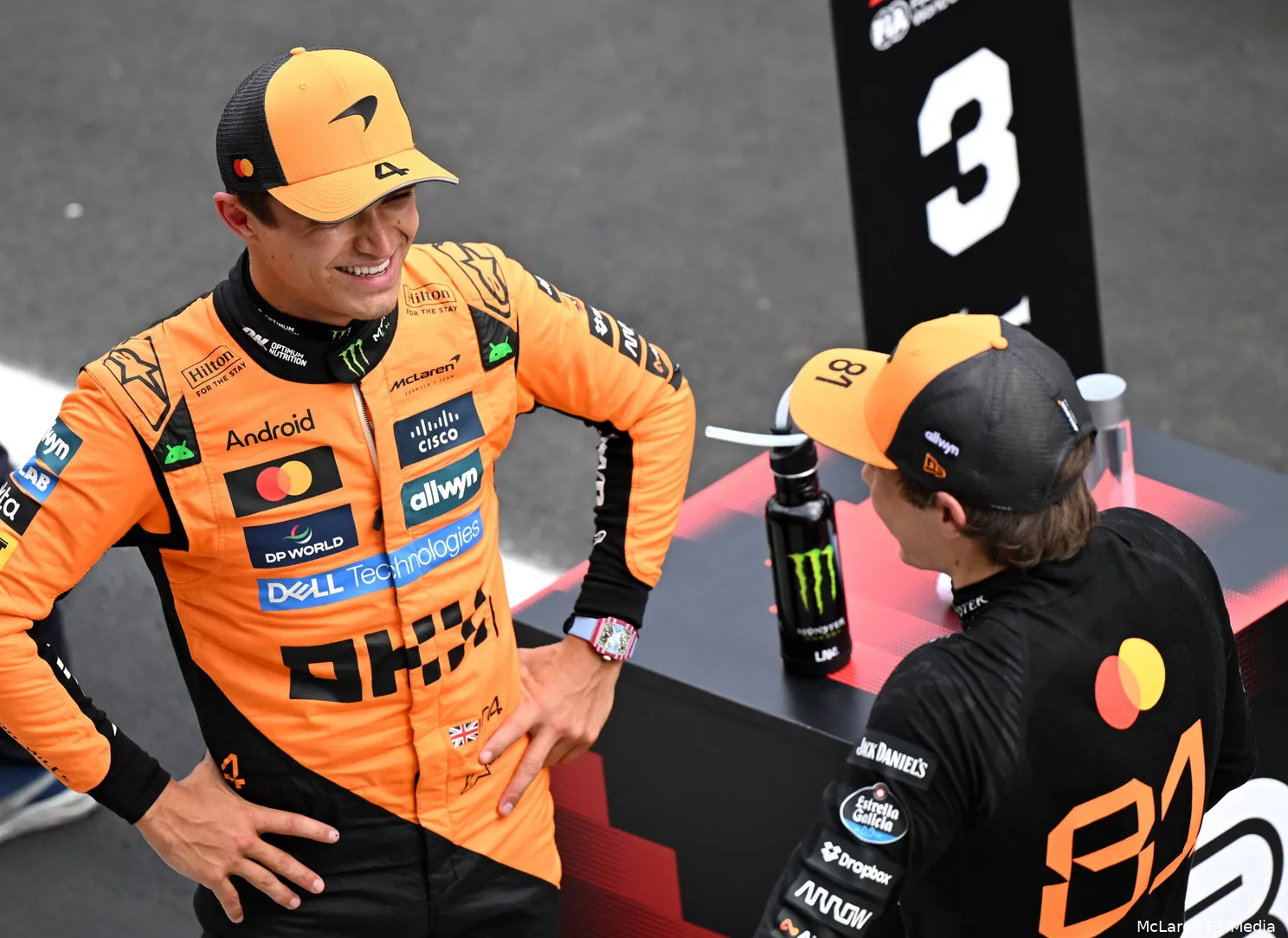 mclaren-lando-norris-oscar-piastri-gp-hongarije-zaterdag-2025