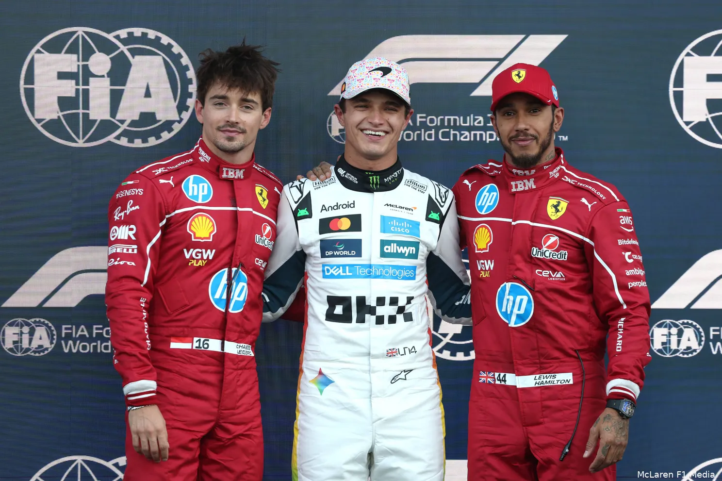 charles-leclerc-lewis-hamilton-ferrari-lando-norris-mclaren-mexico-zaterdag-2025
