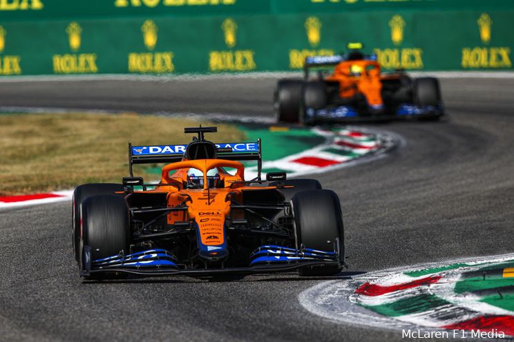 McLaren-duo kijkt vol verbazing naar gereanimeerd Istanbul Park