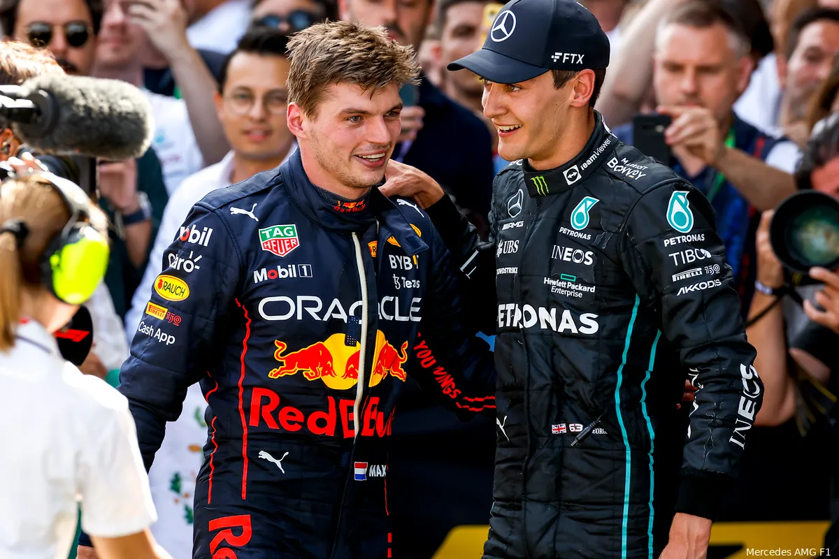 George Russell: "Red Bull Racing klasse apart"