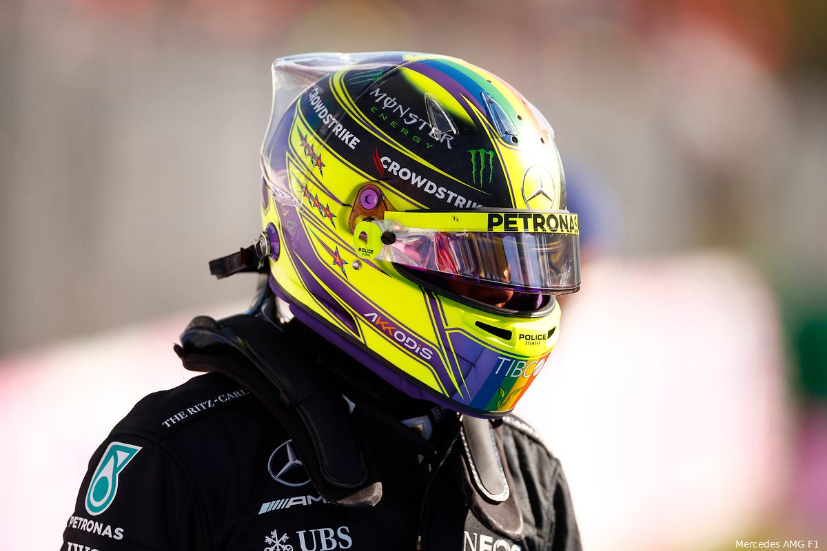 'Hamilton ontving minimale steun tijdens laatste jaren bij Mercedes'