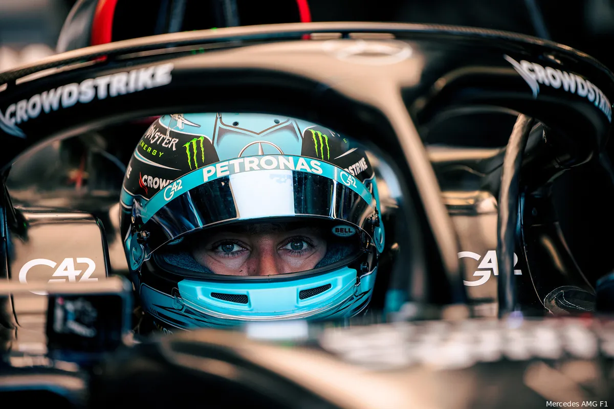 Russell deelt alarmerende signalen gezondheid door drukke F1-kalender