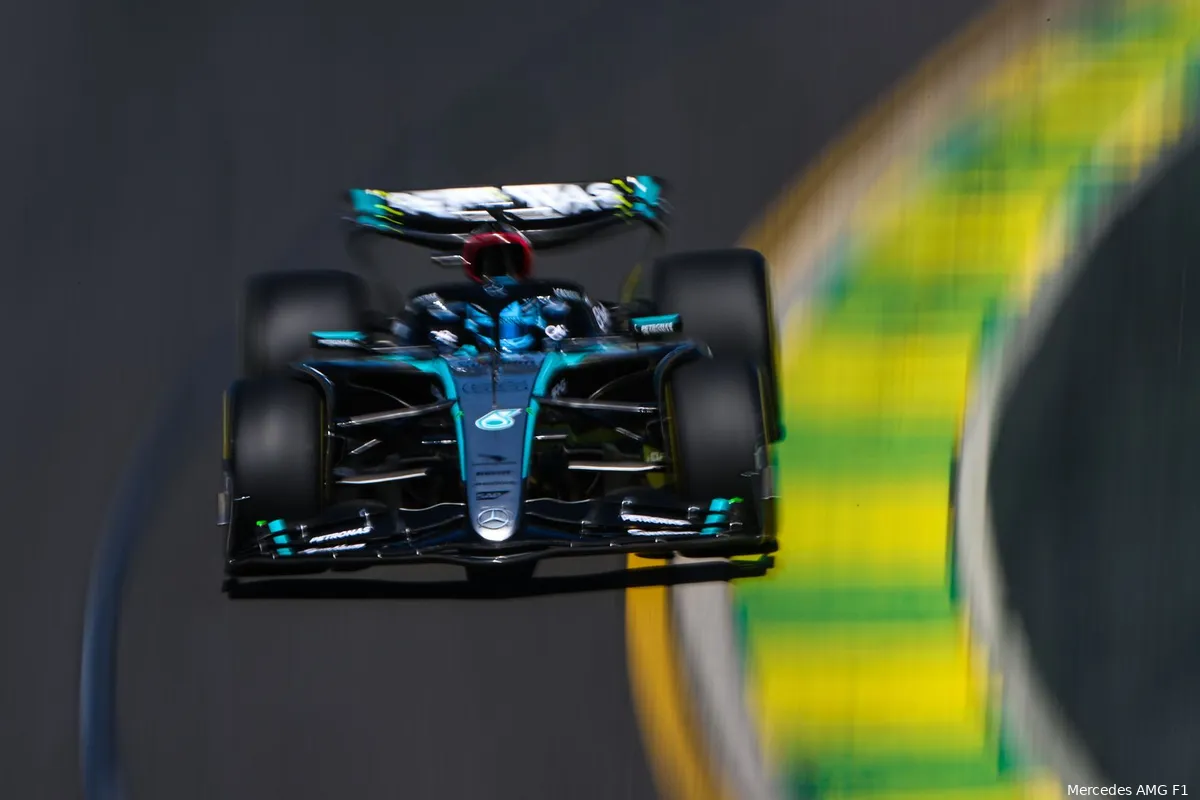 Problemenspectrum Mercedes: W15 gevoeliger voor hetere omstandigheden