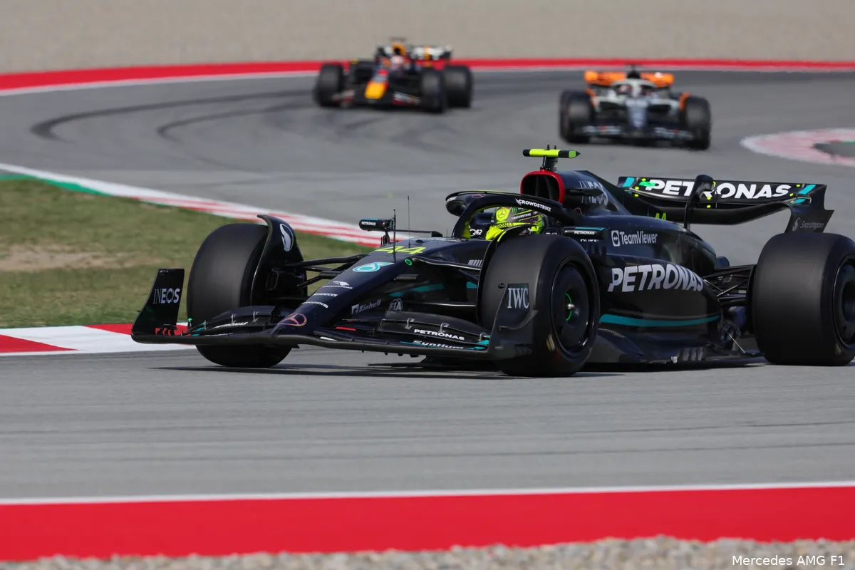 Hamilton believes in Barcelona victory: "My goal is to win tomorrow"