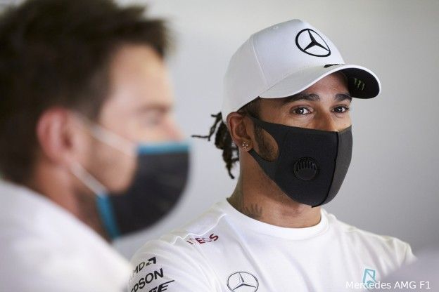 Update | Hamilton: 'Ik ben er kapot van dat ik dit weekend niet kan racen'