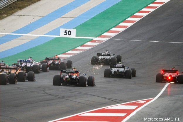 Officiële startopstelling GP Portugal: Geen wijzigingen, Verstappen vanaf P3