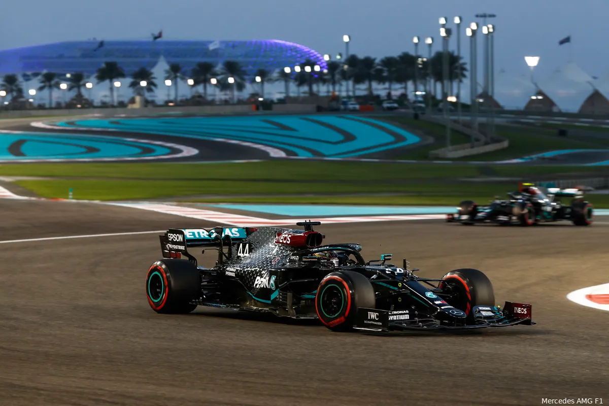 Uitslag eerste vrije training Grand Prix van Abu Dhabi 2021