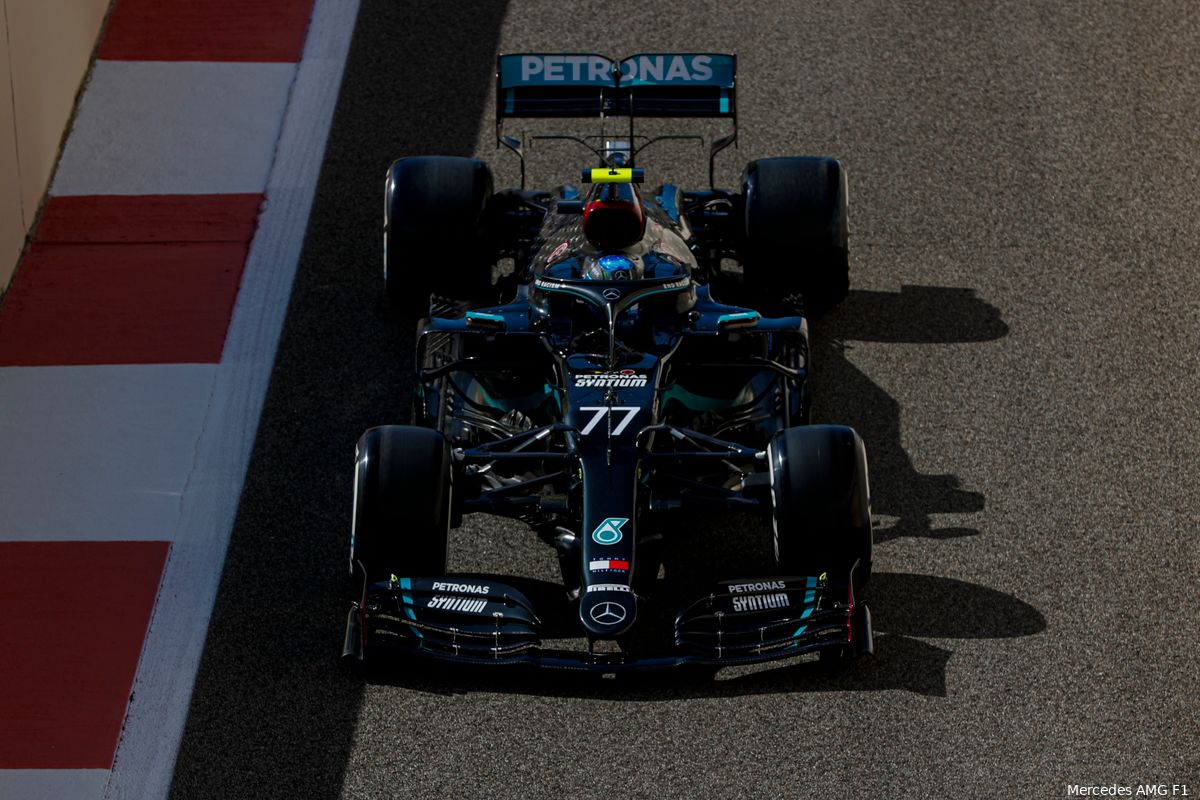 Mercedes blijft heer en meester in Abu Dhabi, waanzinnig gevecht wacht in middenveld
