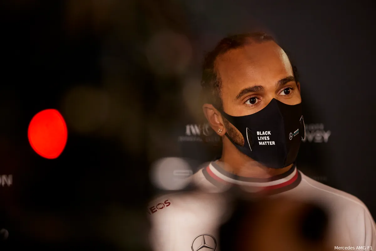 Hamilton na de winst: 'We zullen alles uit de kast moeten trekken dit jaar'