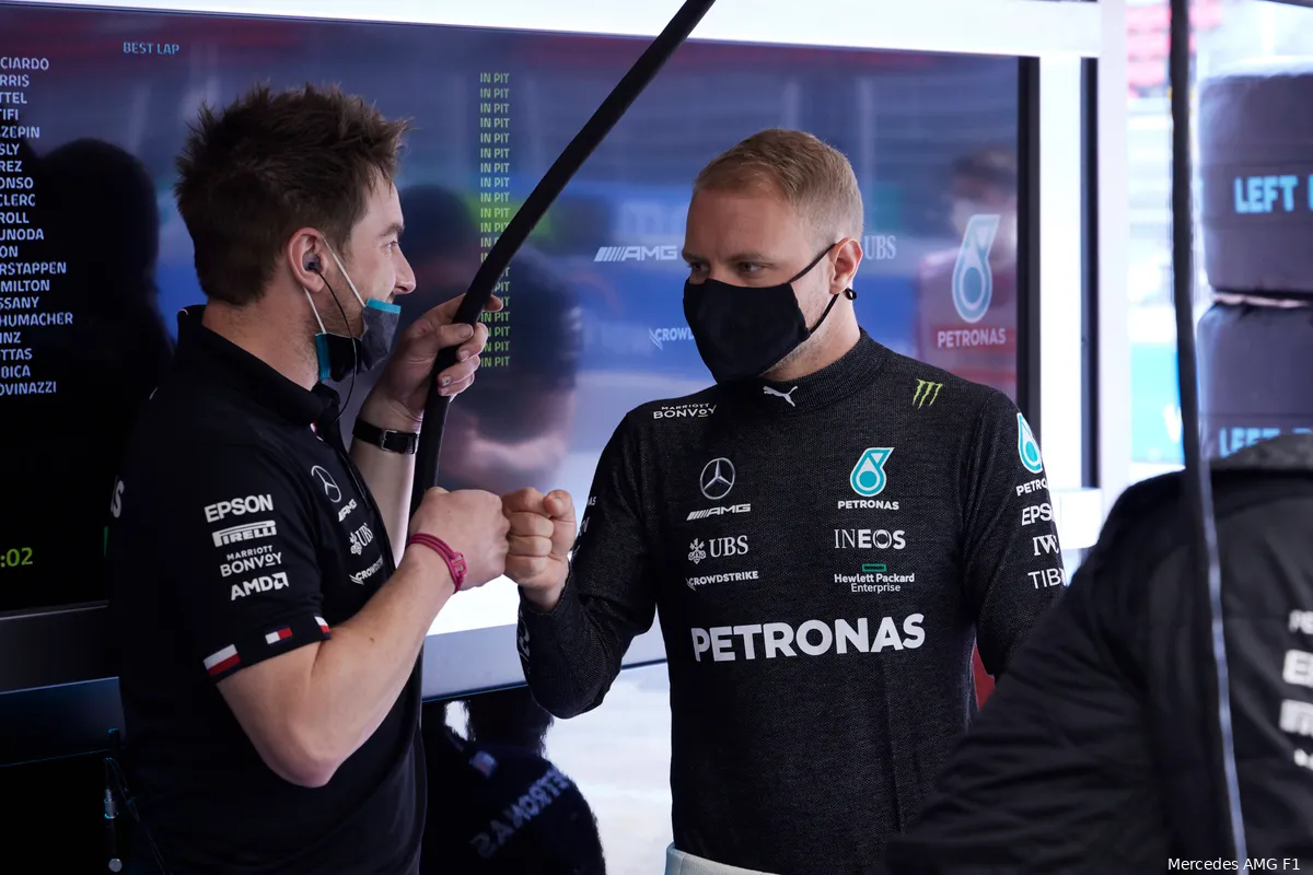 Palmer: 'In Barcelona hielp Bottas Verstappen meer dan Hamilton'