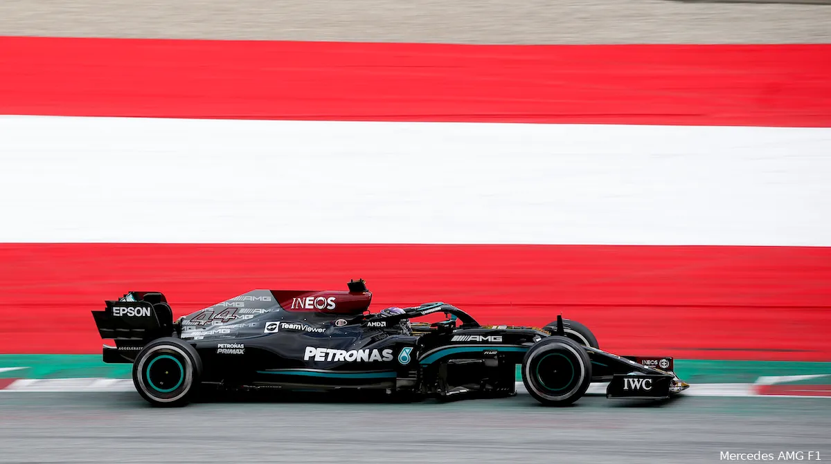 Mercedes optimistisch in Oostenrijk: 'We kunnen ongetwijfeld nog meer stappen maken'