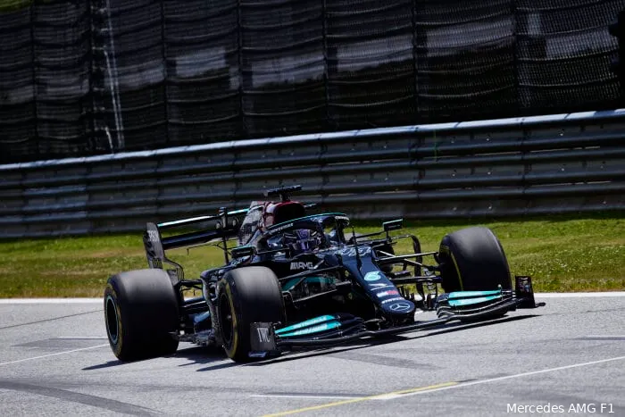 F1 uitslag tweede vrije training Grand Prix van Oostenrijk 2021