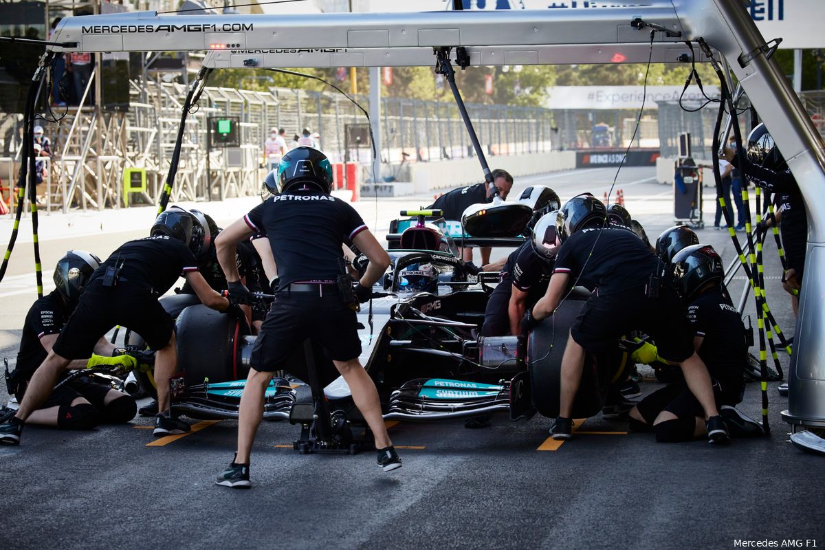Mercedes: 'In de longruns zitten we nog steeds flink achter Red Bull'