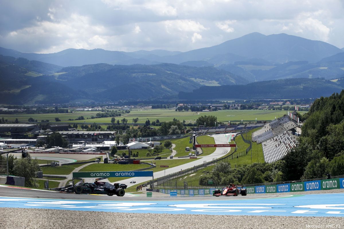 F1 uitslag derde vrije training Grand Prix van Oostenrijk 2021