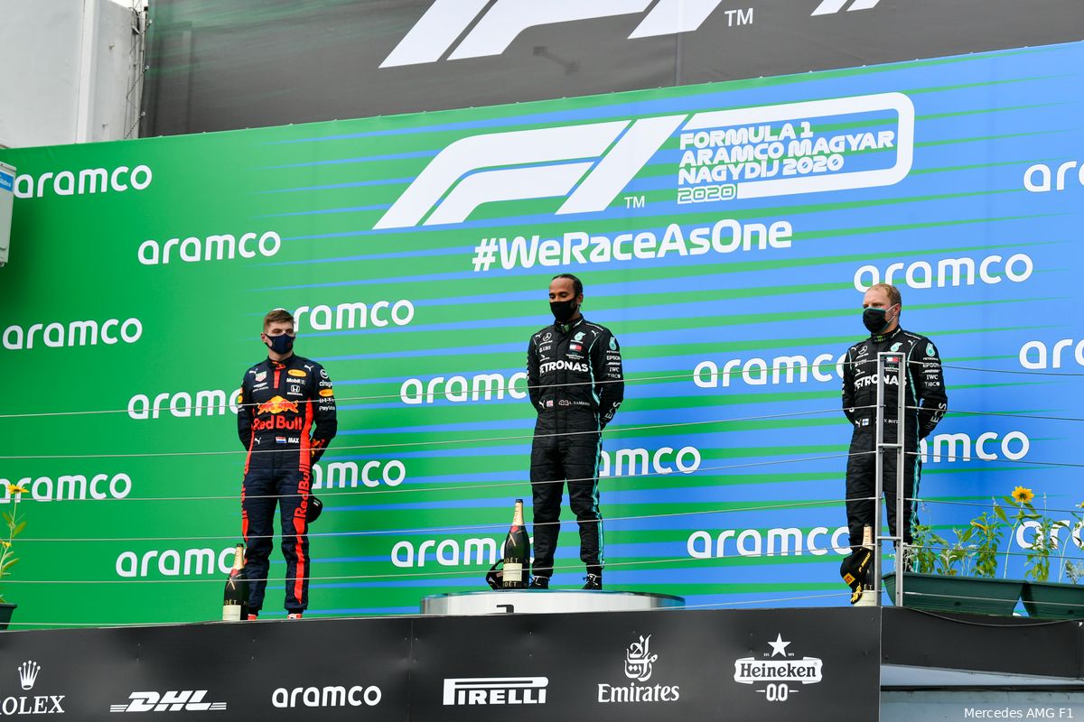 Vormcheck GP Hongarije | Hamilton op eenzame hoogte gevolgd door Vettel en Verstappen