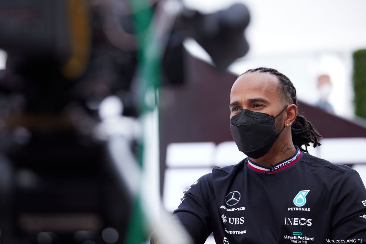 Update | Mercedes gaat niet in beroep tegen straf Hamilton