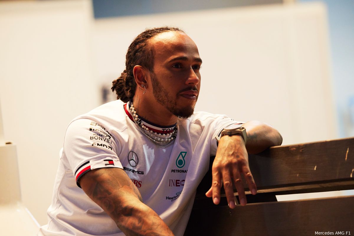 Hamilton: 'Ik weet niet waarom de Formule 1 de oudere generatie een platform geeft'