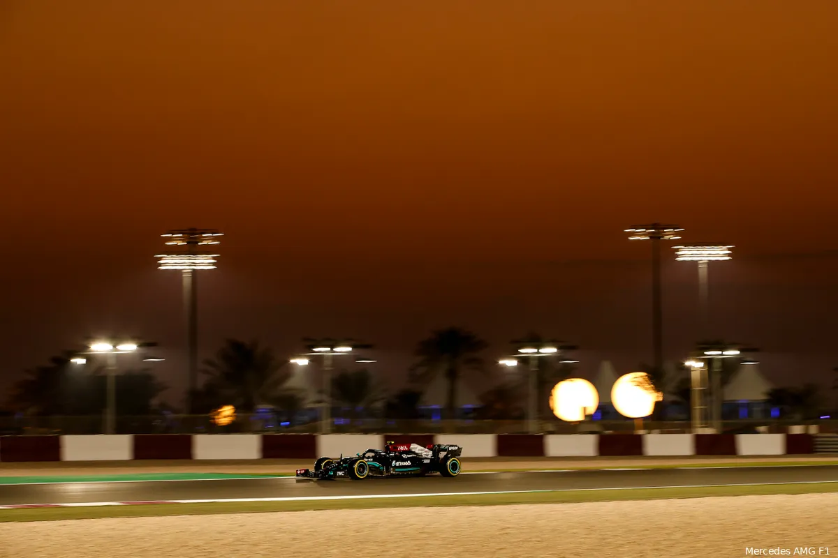 Uitslag kwalificatie Grand Prix van Qatar