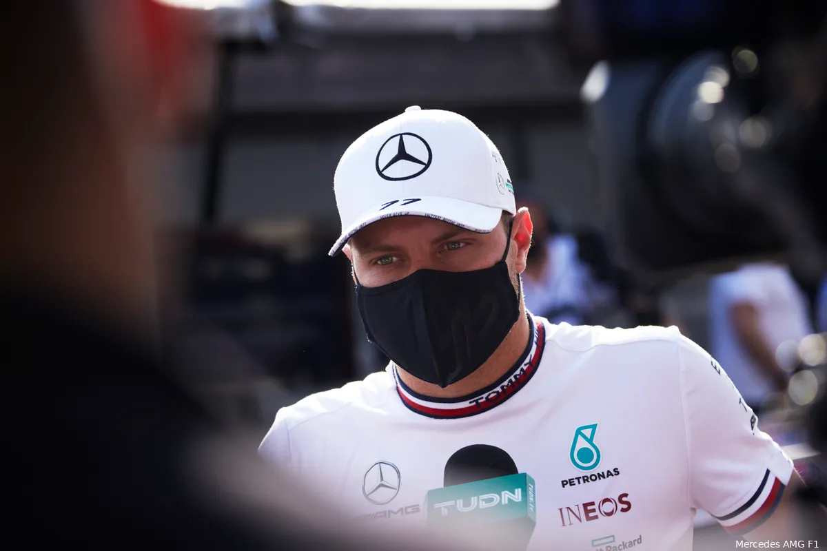 Bottas over verdedigen bij de start: 'Op dat moment gevoel dat ik juiste deed'