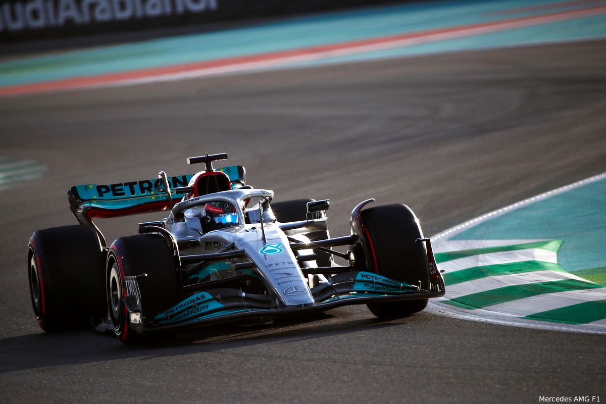 Mercedes' moeilijkheden: Hamilton wil 'meer topsnelheid en meer grip', Russell legt probleem W13 uit