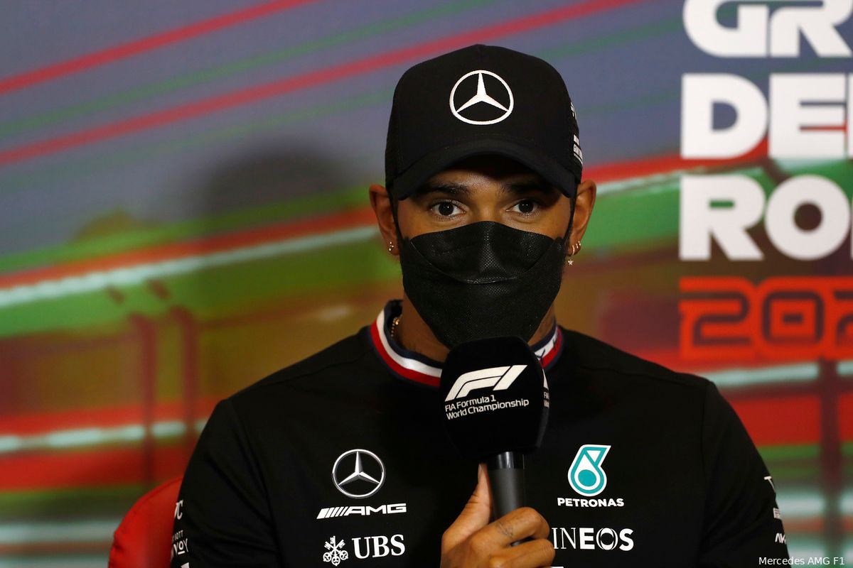 Hamilton: 'Mercedes zegt stappen gezet te hebben, maar weet niet op welk gebied'