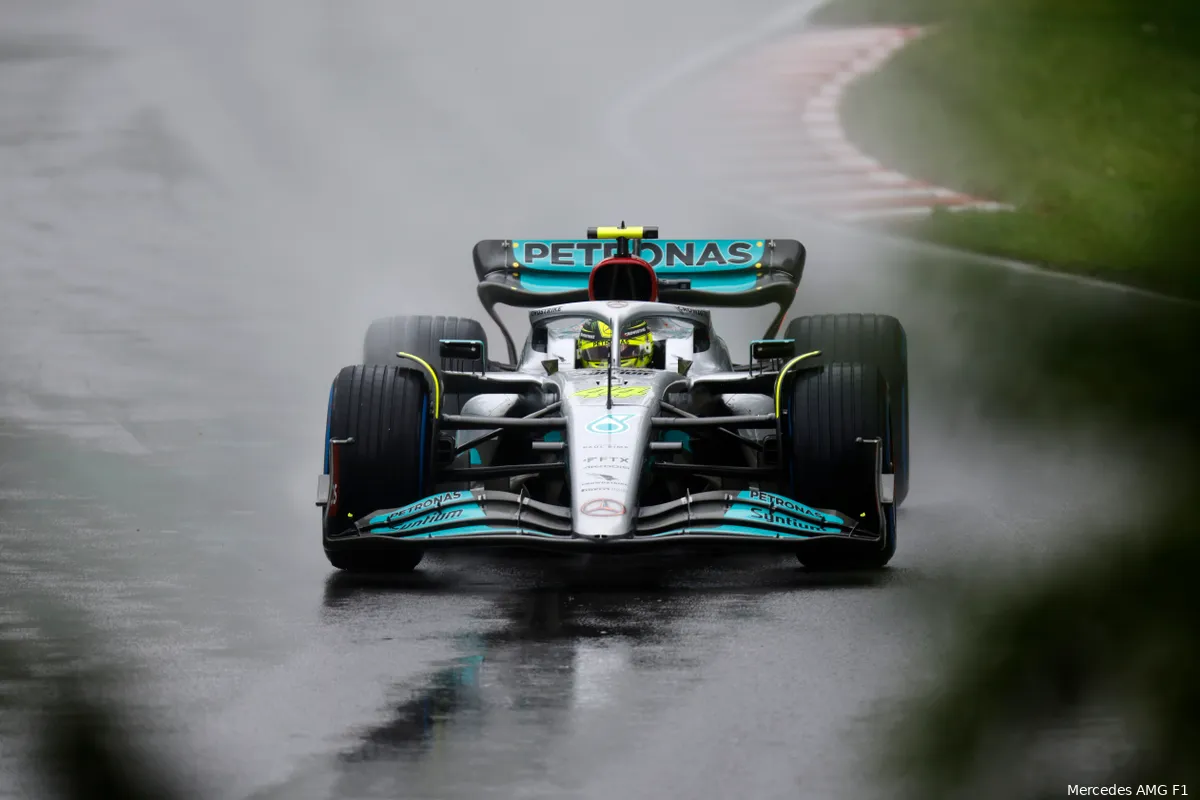 Russell baalt van P8, Hamilton 'nog nooit zo blij met P4'