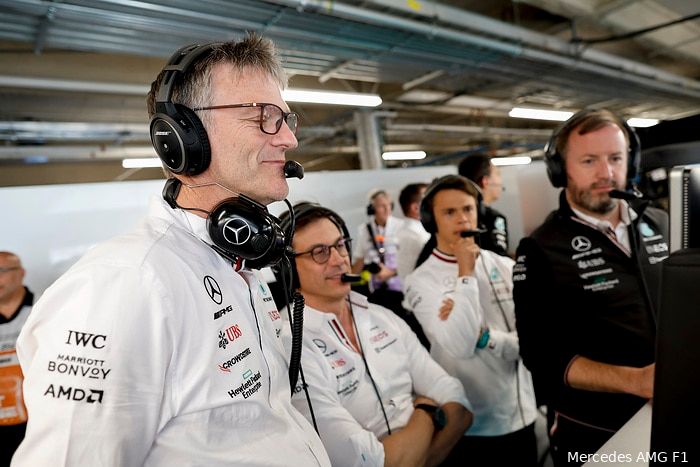 Wolff: 'Hadden waarschijnlijk Verstappen bijgehouden als Hamilton in top zes was gestart'